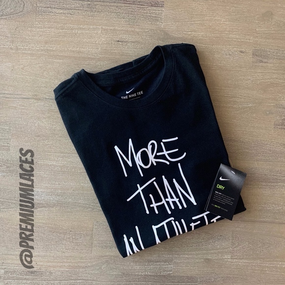 more than athlete t shirt